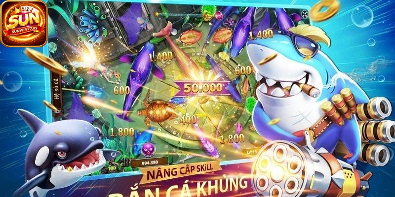 Bắn cá ăn xu là game giải trí với cơ chế tích lũy xu