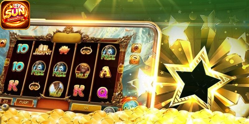 Quay slot kết hợp biểu tượng để nhận thưởng giá trị