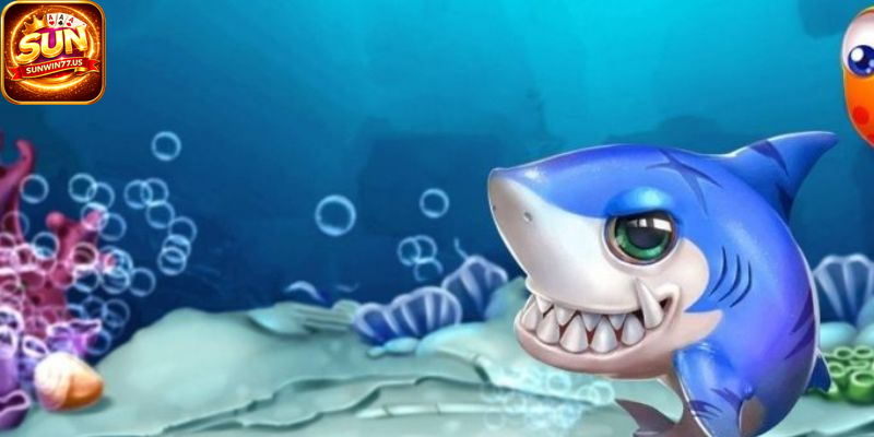 Người chơi dùng súng bắn hạ cá để nhận thưởng
