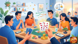 Bài cào 9 nút là game giải trí, nên chơi có kiểm soát
