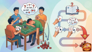 Hiểu sai luật chơi là nguyên nhân phổ biến gây thua liên tục khi chơi bài cào rùa