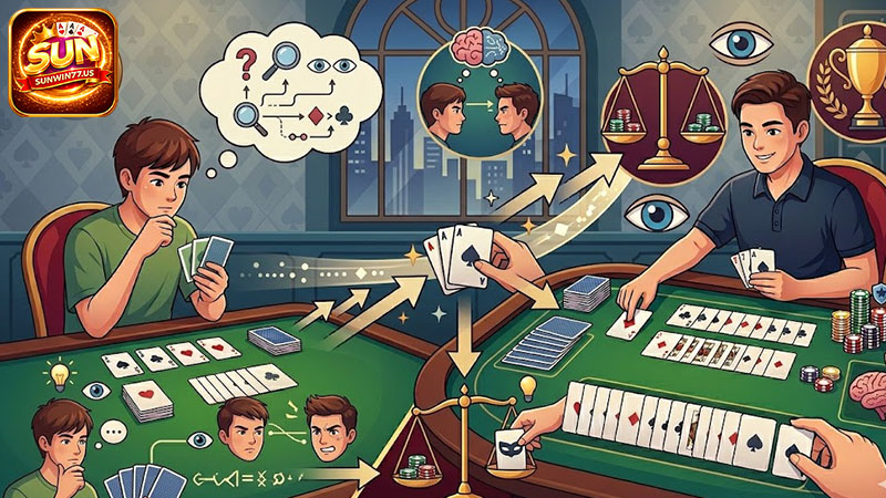 Cách chơi poker hiệu quả với chiến thuật đọc bài và bluff thông minh