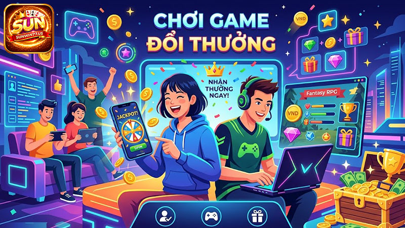 Chơi game đổi thưởng có sức hút lớn với nhiều người chơi