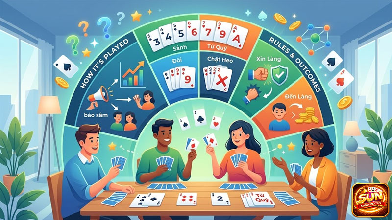 Sâm lốc là gì? Đây là game bài dân gian hấp dẫn với nhịp chơi nhanh