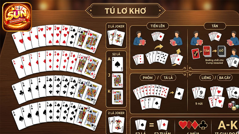 Tú lơ khơ là gì? Tìm hiểu chi tiết về bộ bài 52 lá và các cách chơi phổ biến